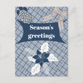 Seizoensgroeten Feestdagenkaart