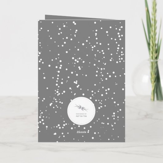 Seizoensgroeten Fijne nieuwjaars zeefoto Feestdagen Kaart (Achterkant)