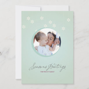 Seizoensgroeten {FotoKaart} Feestdagenkaart