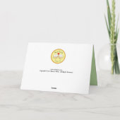 Seizoensgroeten - Grappig kerstkaartje Kaart (Achterkant)