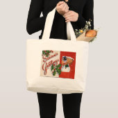 Seizoensgroeten Grote Tote Bag (Voorkant (product))