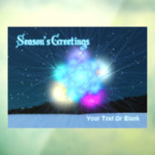 Seizoensgroeten - Jack Frost Raamsticker (Vel 3)