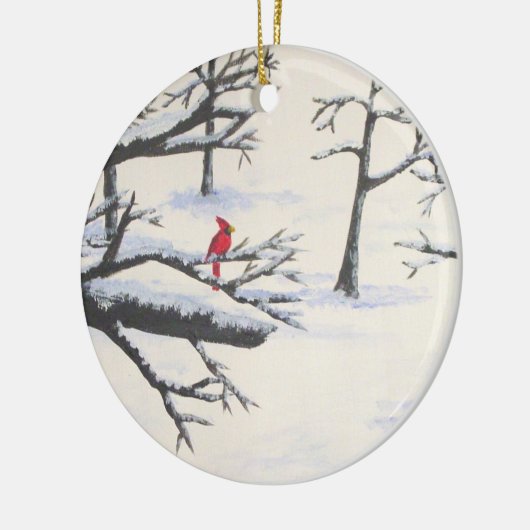 Seizoensgroeten Keramisch Ornament (Links)