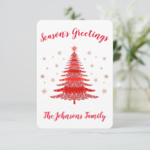 Seizoensgroeten kerstboom Red Rose Gold
