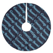 Seizoensgroeten Kerstboom Rok (Voorkant)