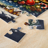 Seizoensgroeten legpuzzel (Zijkant)