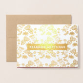 Seizoensgroeten. Luxury Holiday Corporate Kaarten (Voorkant met envelop)