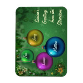  Seizoensgroeten Magneet (Verticaal)