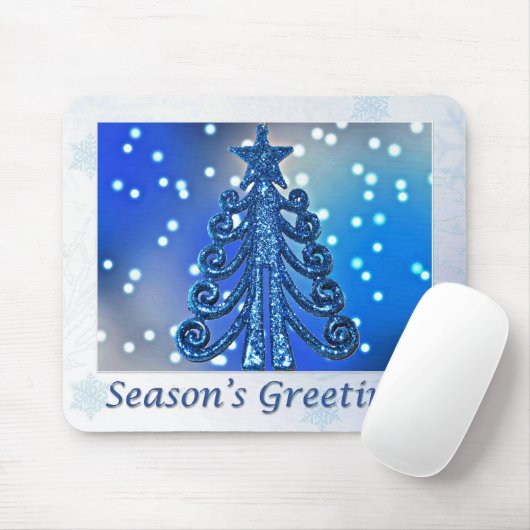 Seizoensgroeten Muismat (Met muis)