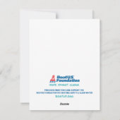 Seizoensgroeten Nautische Kerstkaart (Achterkant)