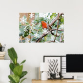 Seizoensgroeten. Poster (Thuiskantoor)