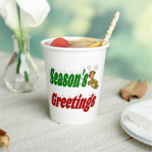 Seizoensgroeten Reindekerst-typografie