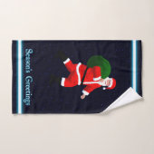 Seizoensgroeten - Santa Claus Handdoek (Handdoek)