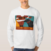 Seizoensgroeten - Shirt Mannen (Voorkant)