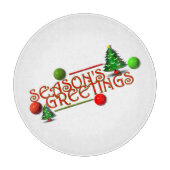 Seizoensgroeten Snijplank (Voorkant)