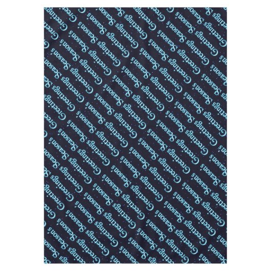 Seizoensgroeten Tafelkleed (Voorkant)