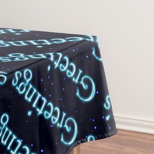 Seizoensgroeten Tafelkleed (Voorbeeld)