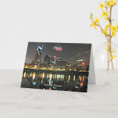 Seizoensgroeten uit Nashville, Tennessee Kaart (Gele Bloem)