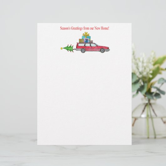 Seizoensgroeten uit New Home (Staand voorkant)