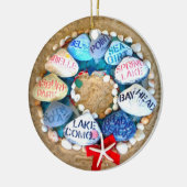 Seizoensgroeten van de Jersey Shore Ornament (Links)