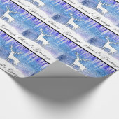 Seizoensgroeten van de Scene Cadeaupapier (Hoek)