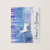 Seizoensgroeten van de Scene Legpuzzel (Verticaal)