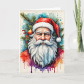 Seizoensgroeten van Sinterklaas Feestdagen Kaart (Voorkant)