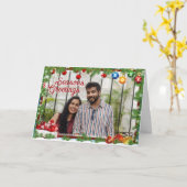 Seizoensgroeten Vouwkaart Kaart (Gele Bloem)