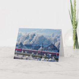 Seizoensgroeten Warme Wensen Vakantie Seizoen Kaar Feestdagen Kaart