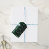 Seizoensgroeten Wintergreen Cadeaulabel (Met Touw)