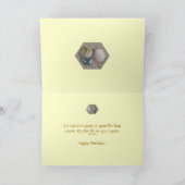 Seizoenshells Happy Birthday Coördinatiepunten Kaart (Binnen)