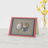 Seizoenshells Happy Birthday Coördinatiepunten Kaart (Gele Bloem)