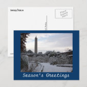 Seizoenskaart van Dublin Feestdagenkaart (Voorkant / Achterkant)