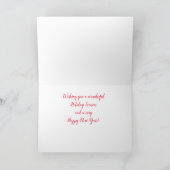 Seizoenskaartje Los Angeles Feestdagen Kaart (Binnen)