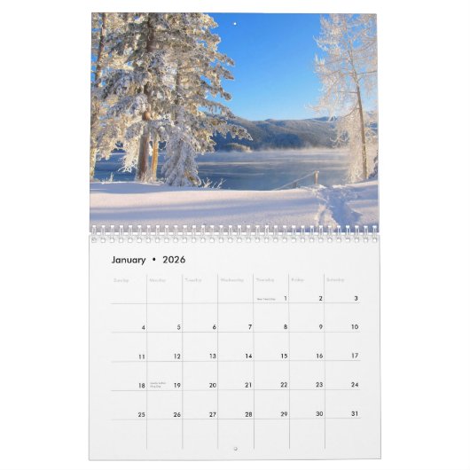 Seizoenskalender 2025 kalender (Jan 2026)