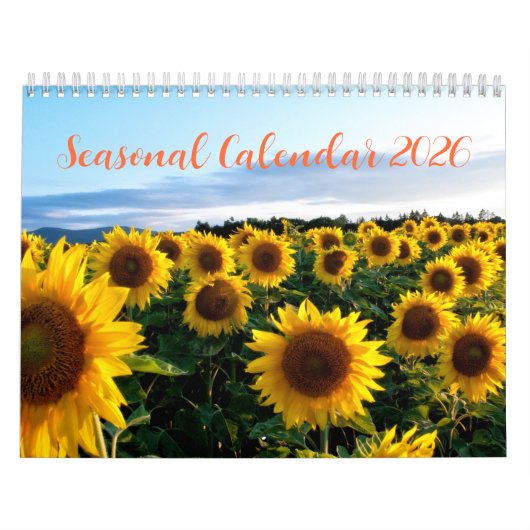 Seizoenskalender 2026 kalender (Hoes)