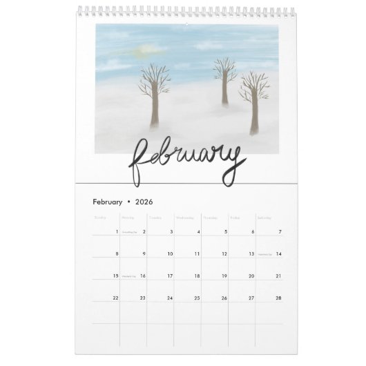 Seizoenskalender Kalender (Feb 2026)