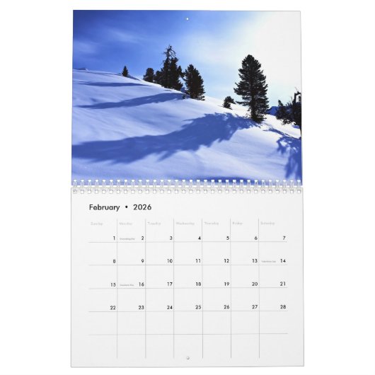 Seizoenskalender Kalender (Feb 2026)