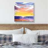 Seizoenskapje Canvas Afdruk (Insitu (Slaapkamer))