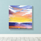 Seizoenskapje Canvas Afdruk (Insitu (Houten vloer))
