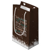 Seizoenskerstgedicht ID593 Klein Cadeauzakje (Voorkant Gekanteld)