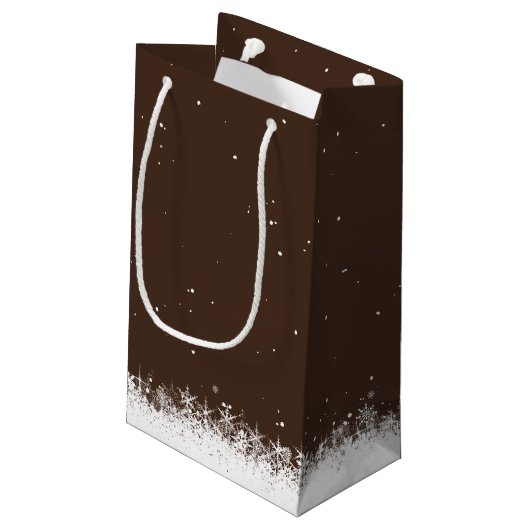 Seizoenskerstgedicht ID593 Klein Cadeauzakje (Achterkant Gekanteld)