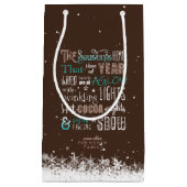 Seizoenskerstgedicht ID593 Klein Cadeauzakje (Voorkant)