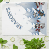 Seizoenskeukenhanddoek Theedoek (Gevouwen)