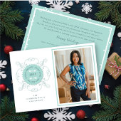 Seizoenskinderen Klassieke zegelfotobusiness Kaart