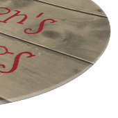 Seizoensklapbord met kerstreces snijplank (Hoek)