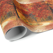 Seizoenskleuren in het najaar cadeaupapier (Rol Hoek)