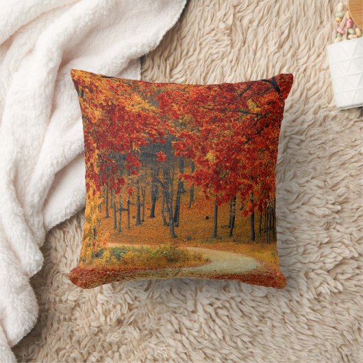 Seizoenskleuren in het najaar kussen (Deken)
