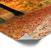 Seizoenskleuren in het najaar poster (Hoek)