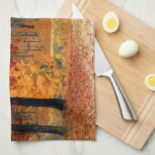 Seizoenskleuren in het najaar theedoek (Quarter Fold)